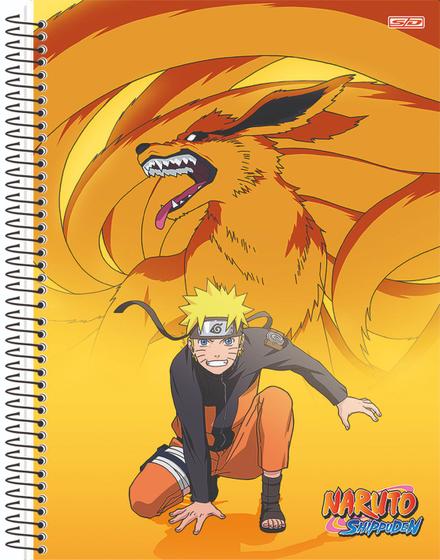 Imagem de Caderno Universitário 1 Matéria Naruto 80 Folhas SD