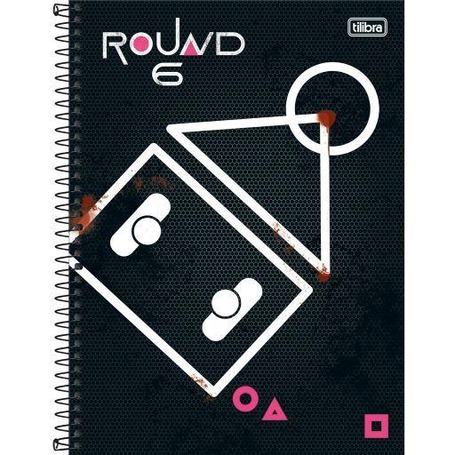 Imagem de Caderno Universitário 10 Matérias Round 6 Tilibra Espiral Capa Dura