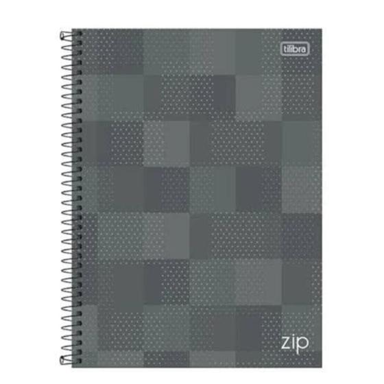 Imagem de Caderno universitário 10m 160 folhas zip color cd - tilibra