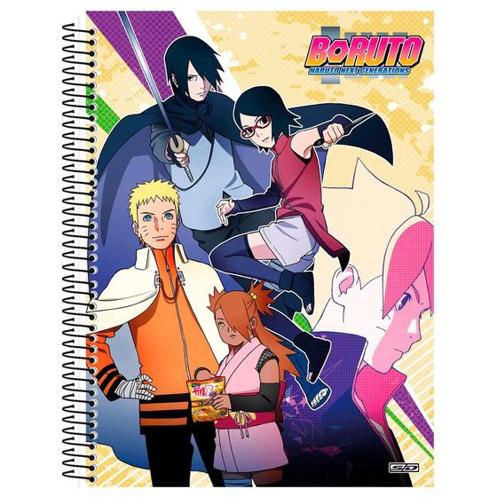 Imagem de Caderno Universitário 10x1 160 Fls C.D. São D. - Boruto 4