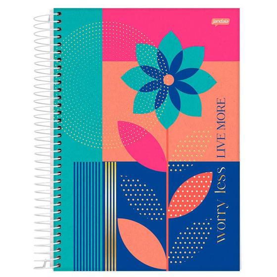 Imagem de Caderno Universitário 1x1 80 Fls C.D. Jandaia - Eco Línea 4