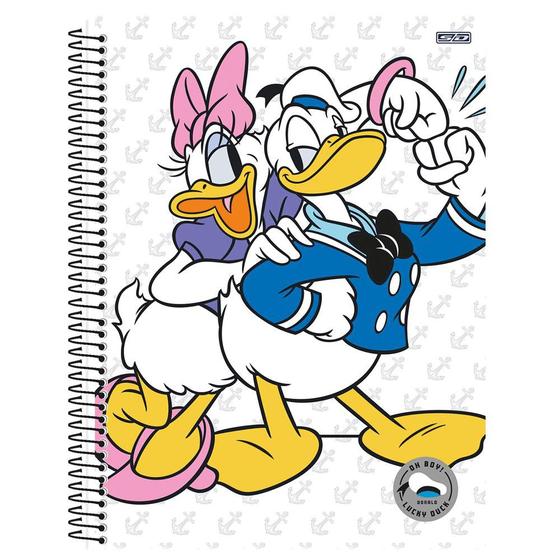 Imagem de Caderno Universitário 1x1 80 Fls C.D. São D. - Pato Donald 1