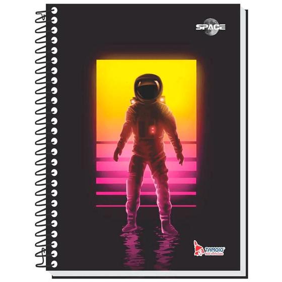 Imagem de Caderno Universitário 1x1 80 Fls C.D. Tamoio - Space 2