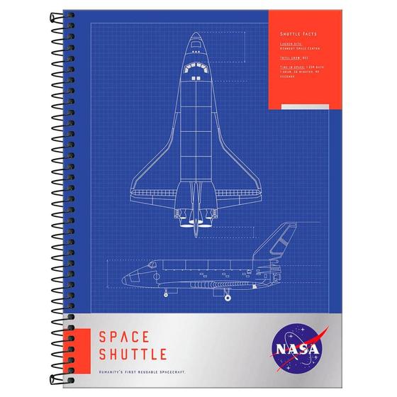 Imagem de Caderno Universitário 1x1 80 Fls C.D. Tilibra - Nasa 11