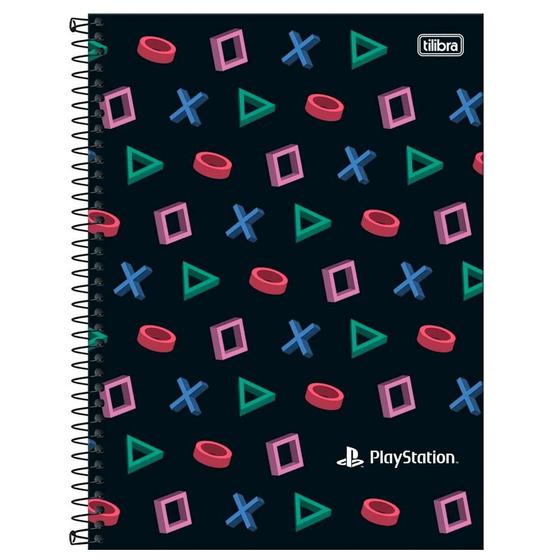 Imagem de Caderno Universitário 1x1 80 Fls C.D. Tilibra - Playstation 17