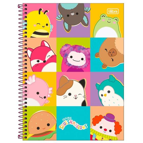 Imagem de Caderno Universitário 1x1 80 Fls C.D. Tilibra - Squishmallows 2