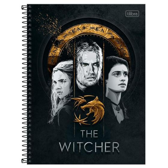 Imagem de Caderno Universitário 1x1 80 Fls C.D. Tilibra - The Witcher 8