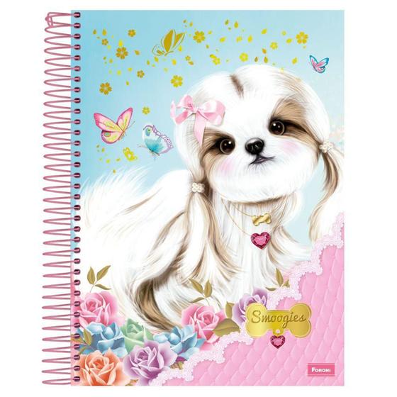 Caderno Universitário 1x1 96 fls C.D. Foroni - Smoogies 1 é boa?