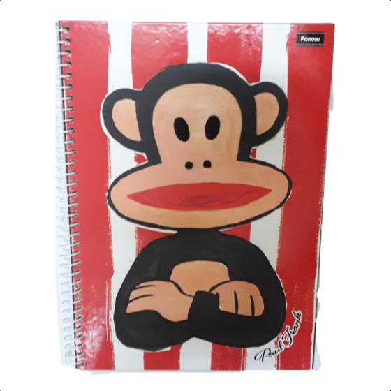 Imagem de Caderno Universitário 1x1 Capa Dura 96 Folhas Paul Frank Foroni