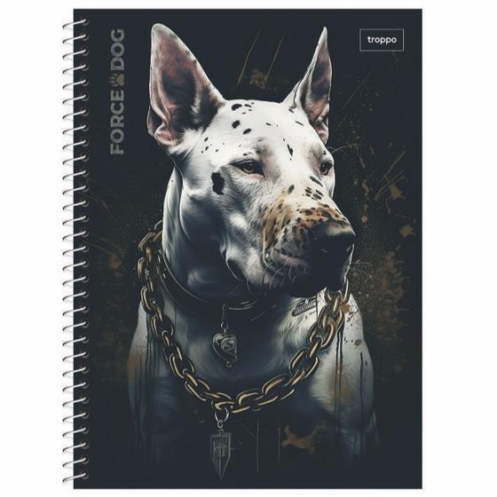 Imagem de Caderno Universitário 400 Folhas 20 Matérias Force Dog