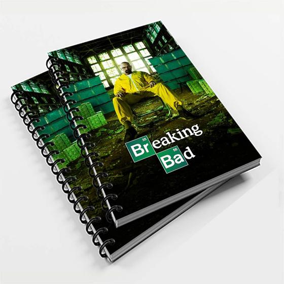 Imagem de Caderno Universitário 96 Fls Serie Breaking Bad Mod. 01