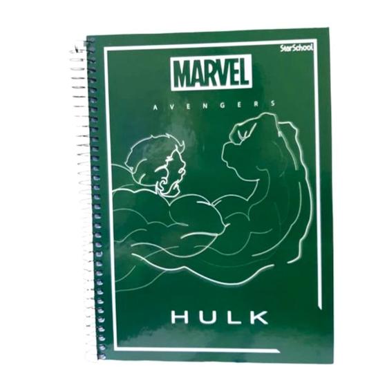 Imagem de Caderno Universitário  Avengers Espiral 80 Folhas - Jandaia