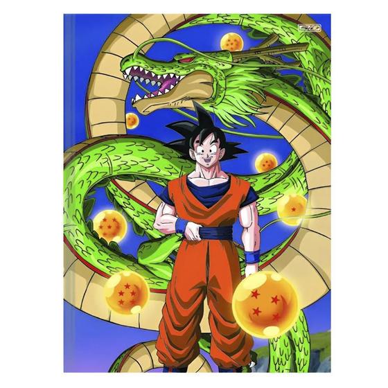 Imagem de Caderno Universitário Brochura Dragon Ball 80F Sd