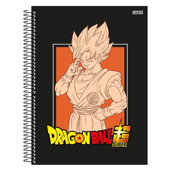 Imagem de Caderno Universitário Capa Dura Dragon Ball 1 Matéria Sd