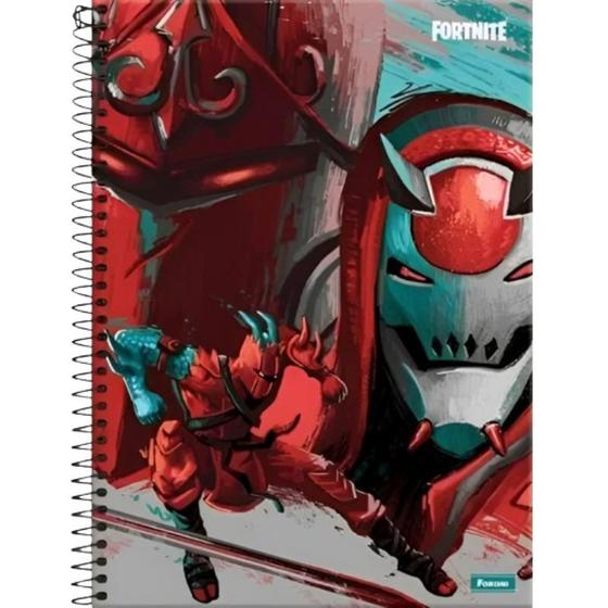 Imagem de Caderno Universitário CD Espiral 96fls Fortnite Foroni