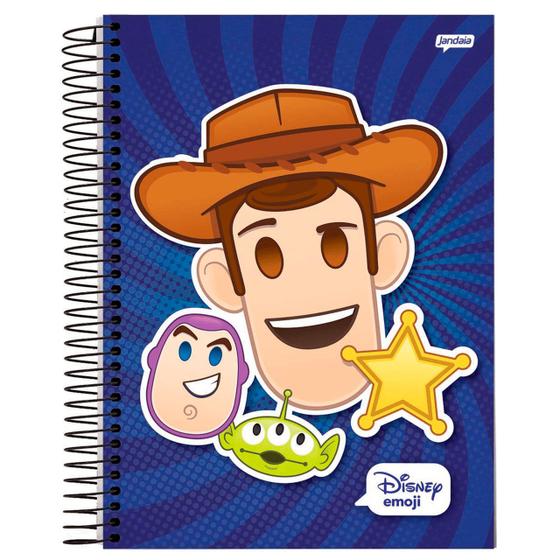 Imagem de Caderno Universitário Disney Emoji 10 Matérias Jandaia