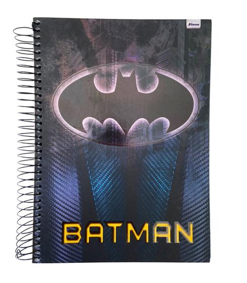 Imagem de Caderno Universitário Escolar Batman 10x1 200 Fls Foroni