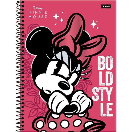 Imagem de Caderno Universitario Minnie Mouse 10 Materias Escolar