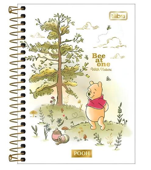 Imagem de Caderno universitário pooh 10m 160f