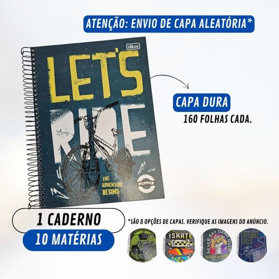 Imagem de Caderno Universitário Tilibra Kit Ou Unidade Diversos Modelos