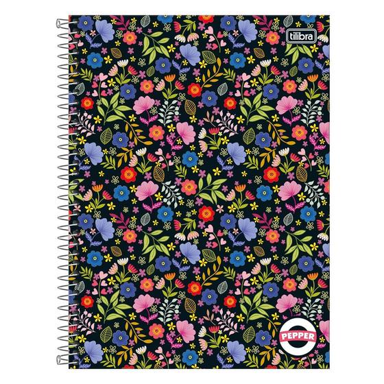 Caderno Universitário Tilibra Pepper 16 Matérias 256 Folhas - Item Sortido Menor preço em Caderno Universitário Tilibra Pepper 16 Matérias 256 Folhas - Item Sortido