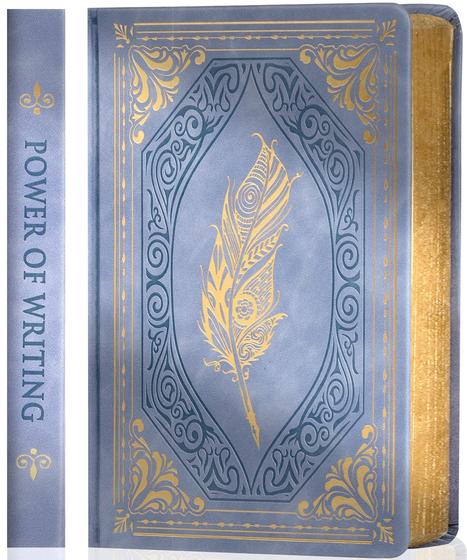 Imagem de Caderno Vintage CAGIE A5 - Capa Dura com 320 Páginas