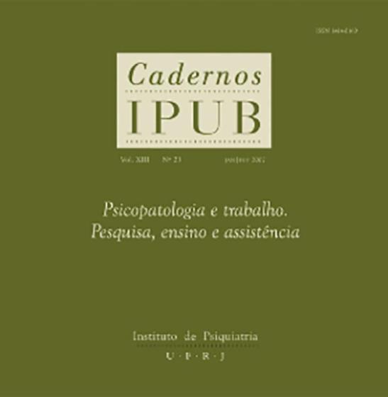 Imagem de CADERNOS IPUB VOL.XIII Nº23