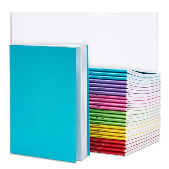 Imagem de Cadernos Paper Junkie - Pacote com 24 Unidades (4,3 x 5,6 cm) - Sem Linhas