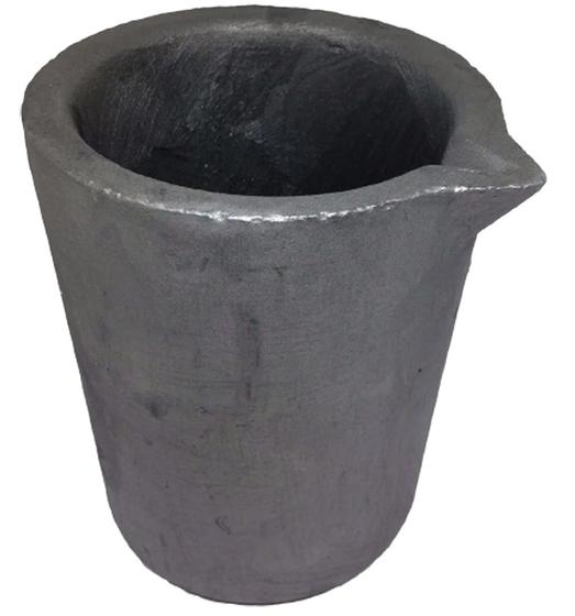 Imagem de Cadinho Para Fundição metal Alumínio Latão Prata Cobre 1,5L