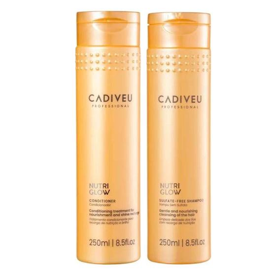 Imagem de Cadiveu Nutri Glow Shampoo 250Ml + Condicionador 250Ml