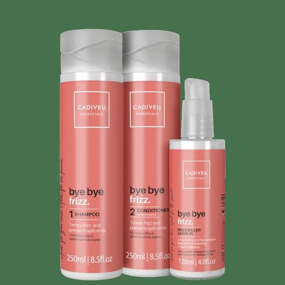 Imagem de Cadiveu Professional Essentials Bye Bye Frizz Kit Duo + Leave In 120ml