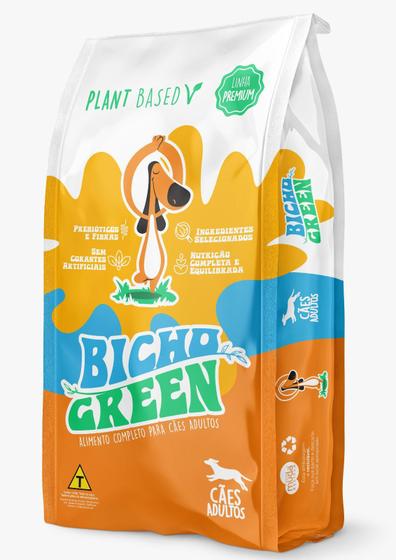 Imagem de Cães Bicho Green Premium 15 Kg Ração Plant Based (Vegana)
