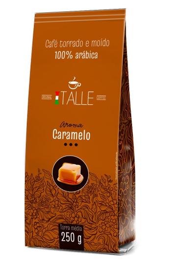Imagem de Café Aromatizado Cafe Torrado e Moido Café Italle Sabores Aroma 250g