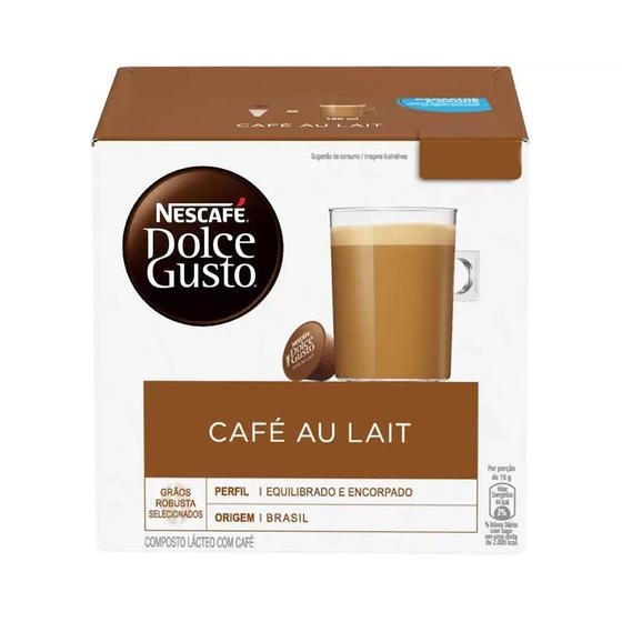 Imagem de Café au Lait Nescafé Dolce Gusto 100g