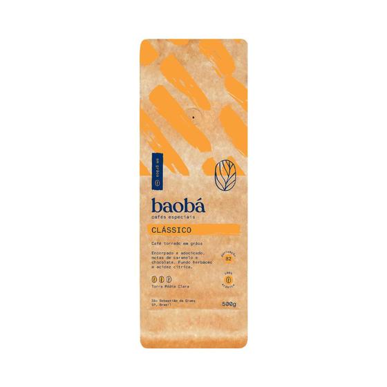 Imagem de Café Baobá Clássico em grãos 500 g
