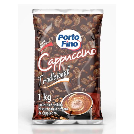 Imagem de Café Cappuccino Porto Fino Tradicional Pacote com 1 Kg - Um sabor inigualável. Experimente!