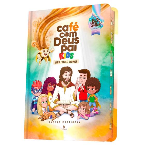 Imagem de Café com Deus Pai Kids 2025  Meu Super Herói Capa Dura  365 dias  Junior Rostirola