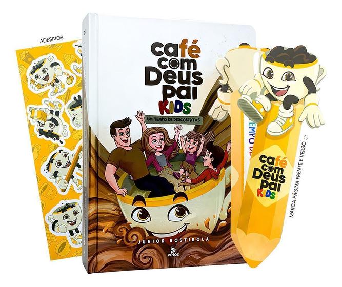 Imagem de Café Com Deus Pai Kids - Um Tempo de Descobertas - VELOS EDITORA                                     