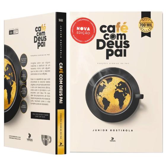 Imagem de Café Com Deus Pai Nova Edição 2024 O Best Seller 366 Mensagens Inéditas Lançamento
