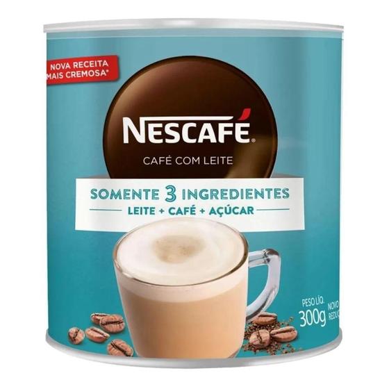 Imagem de Café Com Leite Solúvel Instantâneo Nescafe Nestlé 300g