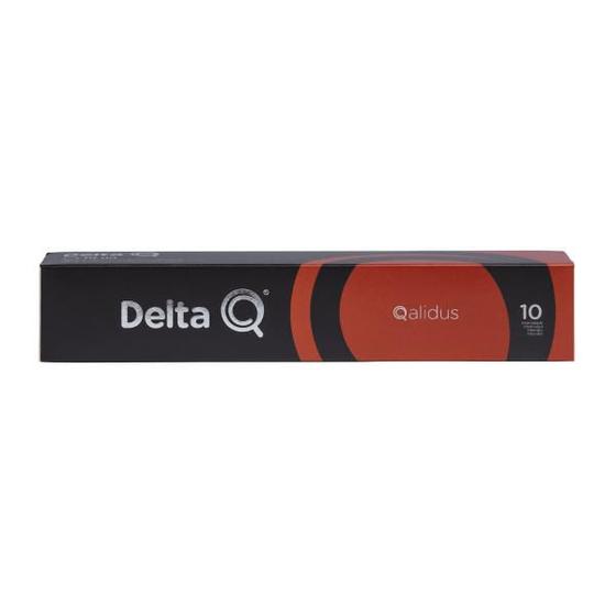 Café Delta Q Qalidus Intensidade 10 - Caixa com 10 Cápsulas Menor preço em Café Delta Q Qalidus Intensidade 10 - Caixa com 10 Cápsulas