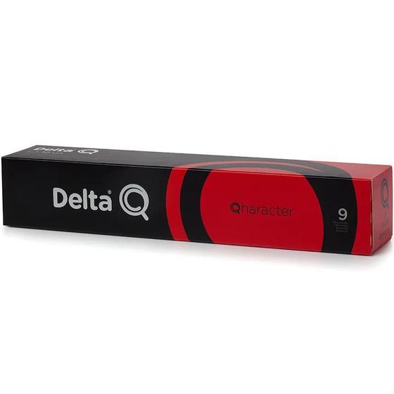 Imagem de Café Delta Q Qharacter caixa com 10 Cápsulas Espresso Intensidade 09