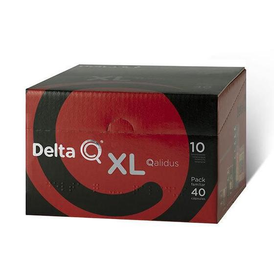 Imagem de Café Delta Q XL Qalidus Intensidade 10 - Pack com 40 Cápsulas