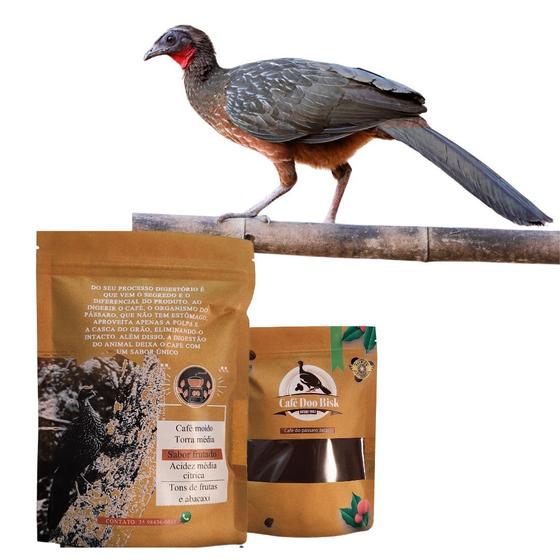 Imagem de Café do passarinho jacu bird/fazenda mg goumert premium 150 gr