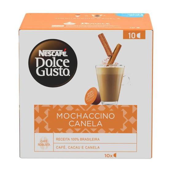 Imagem de Café Dolce Gusto Mochaccino Canela com 10 Cápsulas 172g