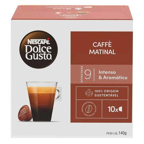 Café em Cápsula Nescafé Dolce Gusto Caffe Matinal 10 Cápsulas - Nescafà Dolce Gusto Imagem de Café em Cápsula Nescafé Dolce Gusto Caffe Matinal 10 Cápsulas