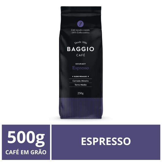 Imagem de Café Em Grão, Baggio, 500G, Espresso