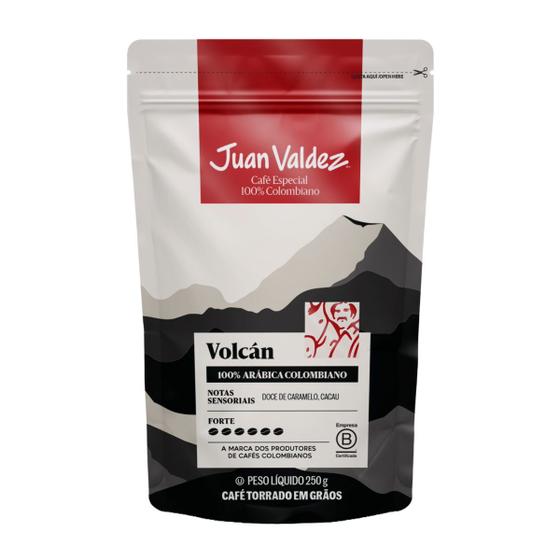 Imagem de Café Em Grãos Colombiano Juan Valdez Premium Vulcan 250 Gr