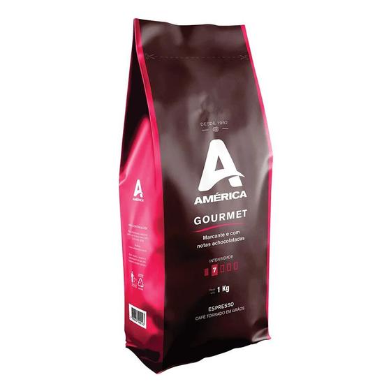 Imagem de Café Em Grãos Gourmet América 100% Arabica 1kg