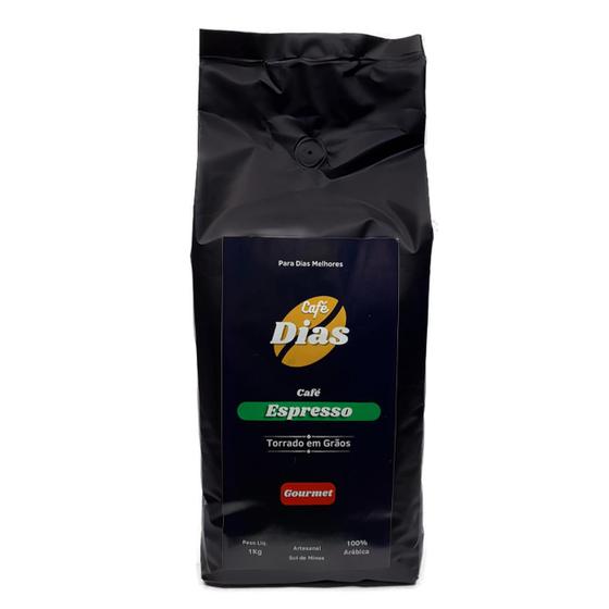 Imagem de Café em Grãos Gourmet Espresso Artesanal sul de minas 1kg Arábica